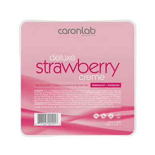 CARONLAB Strawberry Crème Hard Wax Tray 500g
