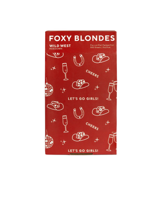 FOXY BLONDES Wild West Pre Cut Flat Pack