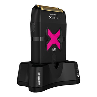GAMMA_XCell_Foil_Shaver_On_Stand