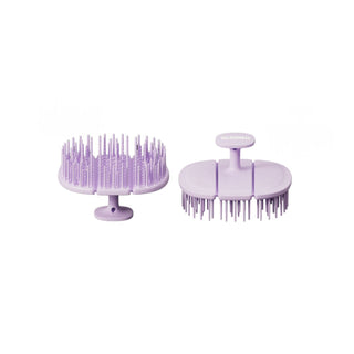 GLACIER Triple Fold Scalp Brush Grey/Pink