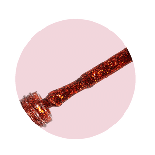 MITTY Glitter Gel Polish Kiss Me Red