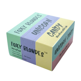 FOXY BLONDES Unicorn Candy Pre-cut Pop Up