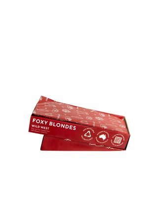 FOXY BLONDES Wild West Pre Cut Flat Pack