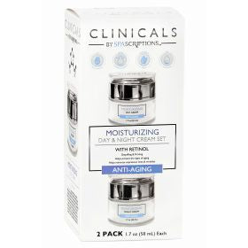 SPASCRIPTIONS Clinicals Moisturising Day & Night Cream Set