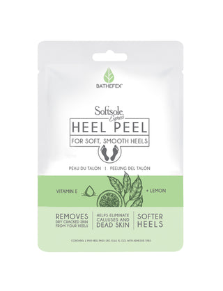 BATHEFEX Softsole Express Heel Peel 1pr