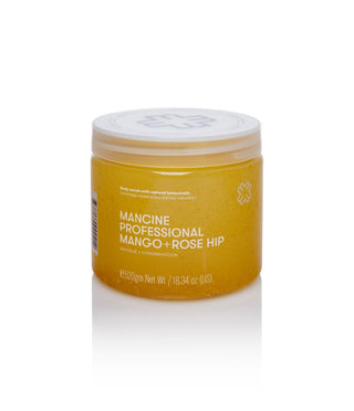 MANCINE Mango & Rose Hip Hot Salt Body Scrub 520g