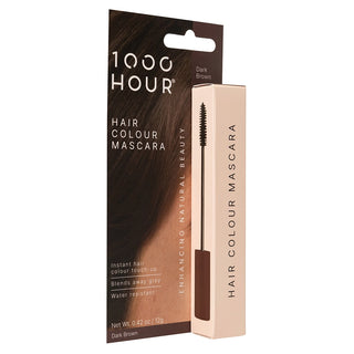 1000 HOUR Hair Colour Mascara Dark Brown 12g