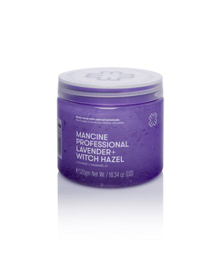 MANCINE Lavender & Witch Hazel Hot Salt Body Scrub 520g