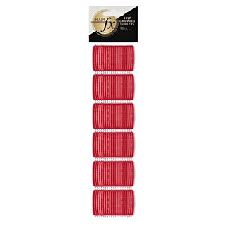 HAIR FX Self Gripping Rollers 36mm Red 6pc