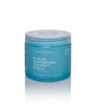 MANCINE Coconut & Vanilla Hot Salt Body Scrub 520g