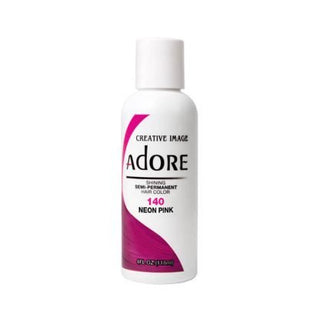 ADORE Semi Permanent Hair Colour Neon Pink #140 118ml