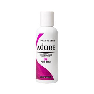 ADORE Semi Permanent Hair Colour Pink Rose #82 118ml