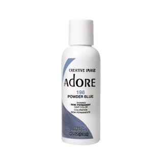 ADORE Semi Permanent Hair Colour Powder Blue #198 118ml