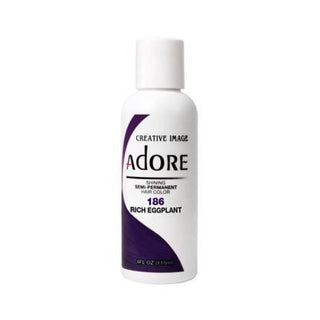 ADORE Semi Permanent Hair Colour Rich Eggplant #186 118ml