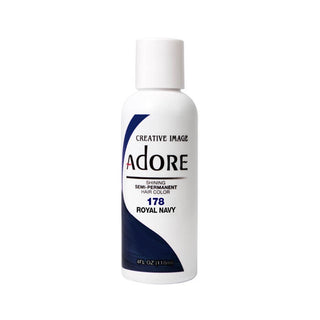 ADORE Semi Permanent Hair Colour Royal Navy #178 118ml