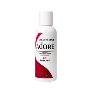 ADORE Semi Permanent Hair Colour Ruby Red #64 118ml