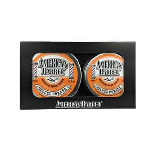 AMERICAN BARBER Deluxe Pomade Duo