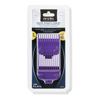 ANDIS Master Dual Magnetic Comb Set (#0.5 #1.5) 2pcs