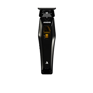 Black Andis hair trimmer on a white background