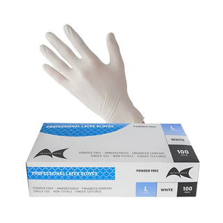 ARTISTS CHOICE Latex Gloves Powder Free 100pc