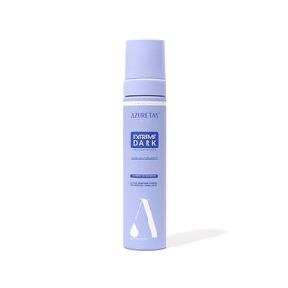 Azure Tan Extreme Dark tanning product on a white background