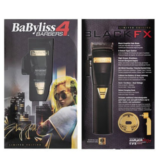 BaBylissPRO  BlackFX Lithium Hair Clipper