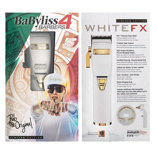 BaBylissPRO WhiteFX Lithium Clipper