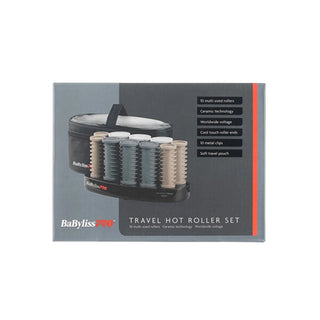 BaByliss Pro travel hot roller set packaging on a white background
