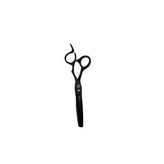CARLY Thinning Scissor Black 6"