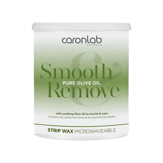 CARONLAB Pure Olive Oil Strip Wax Microwaveable 800ml