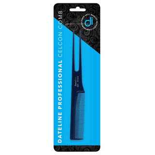 DATELINE Professional Blue Celcon 201 Plastic Teasing Comb