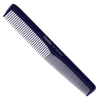 DATELINE Professional Blue Celcon 401 Tapered Styling Comb