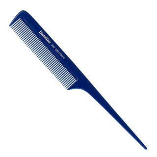 DATELINE Professional Blue Celcon 500 Regular Plastic Tail Comb