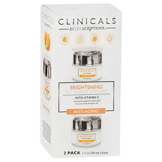 SPASCRIPTIONS Clinicals Brightening Day & Night Cream Set