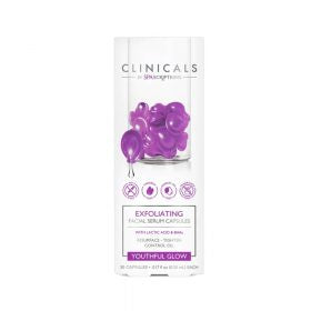 SPASCRIPTIONS Clinicals Exfoliating Facial Serum Capsules 30pc