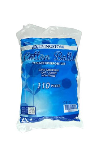 LIVINGSTONE Cotton Balls 55pc