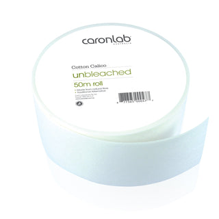 CARONLAB Cotton Calico Unbleached 50m Roll