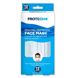 PROTECH+ Disposable Face Masks