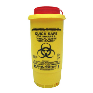 LIVINGSTONE Quick Safe For Sharps & Clinical Waste 400ml