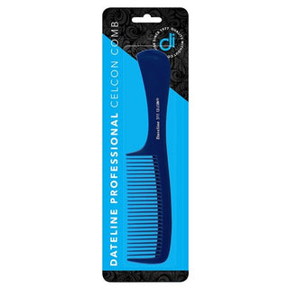 DATELINE Professional Blue Celcon 3111 Basin Comb 20cm