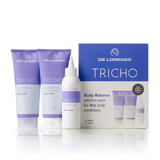 DE LORENZO Tricho Scalp Balance Solution Pack For Dry Scalp 3pc