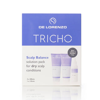 DE LORENZO Tricho Scalp Balance Solution Pack For Dry Scalp 3pc