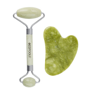 ECO TOOLS Jade Roller + Gua Sha Set