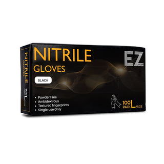 EZ Nitrile Gloves Black