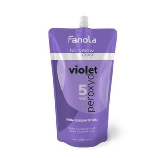 FANOLA No Yellow 5 Vol Violet Oxidising Cream 1000ml