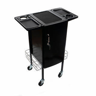 SALON & CO The Fort Knox 5 Drawer Lockable Trolley Metal