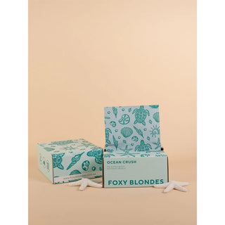 FOXY BLONDES Ocean Crush Pop Up Pre Cut Foil 500 Sheets 15 x 27cm