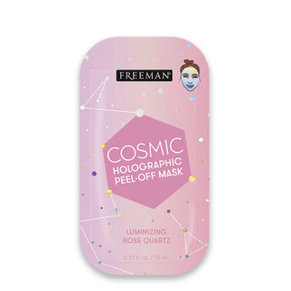 FREEMAN Cosmic Holographic Peel-Off Mask Luminizing Rose Quartz 10ml