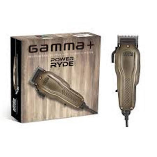 Hair clipper with packaging displaying 'Gamma+' brand on a white background