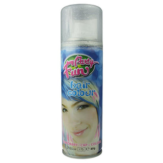 PARTY FUN Hair Colour Glitter Silver